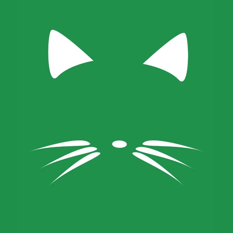 Chat chat visage cadeau chat mignon