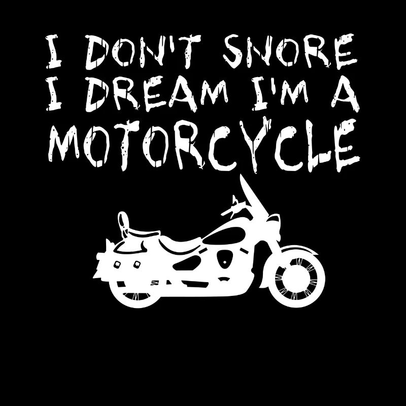 Ich Schnarche Nicht Ich Bin Ein Motorrad