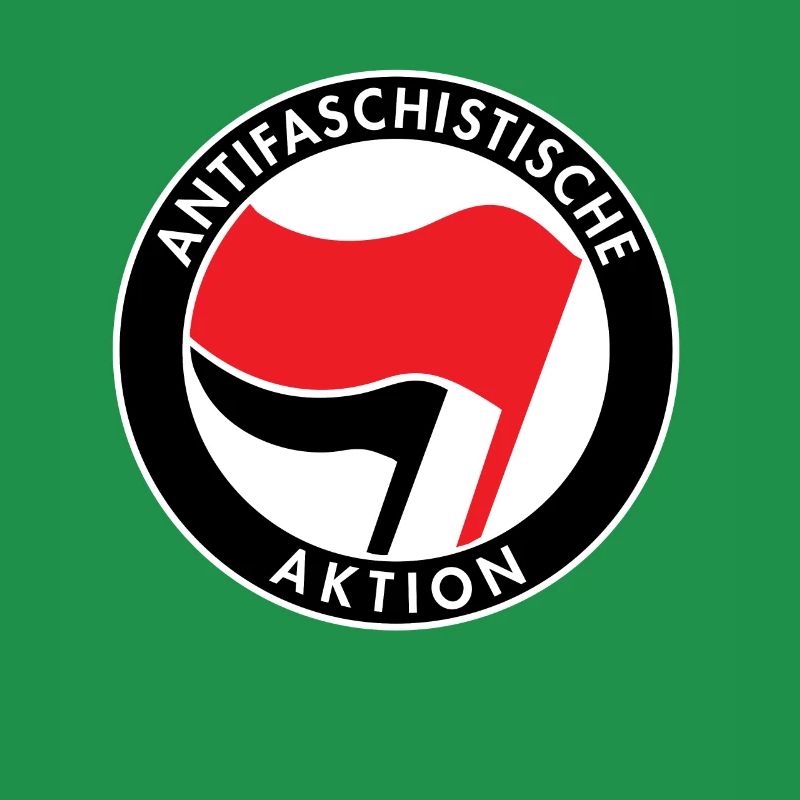 Action antifasciste, Logo Antifa, Drapeaux