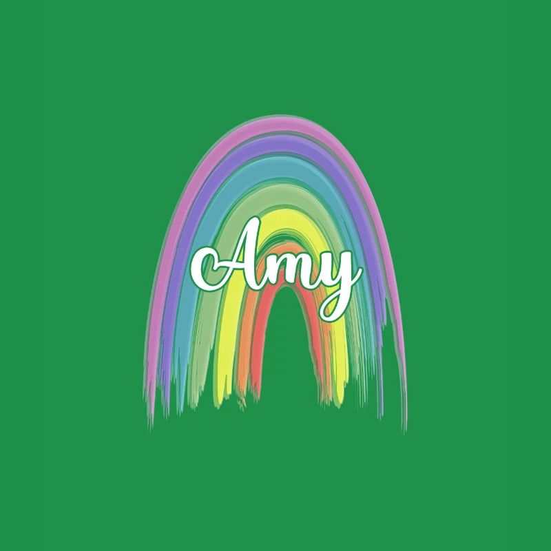 ADALYN Rainbow Cursive