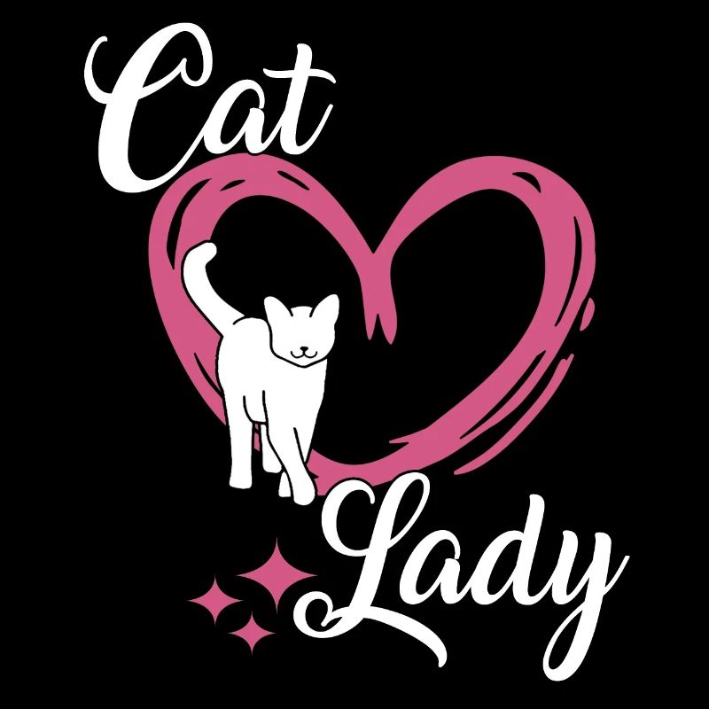 Cat Lady cadeau pour vous mignon propriétaire de chat