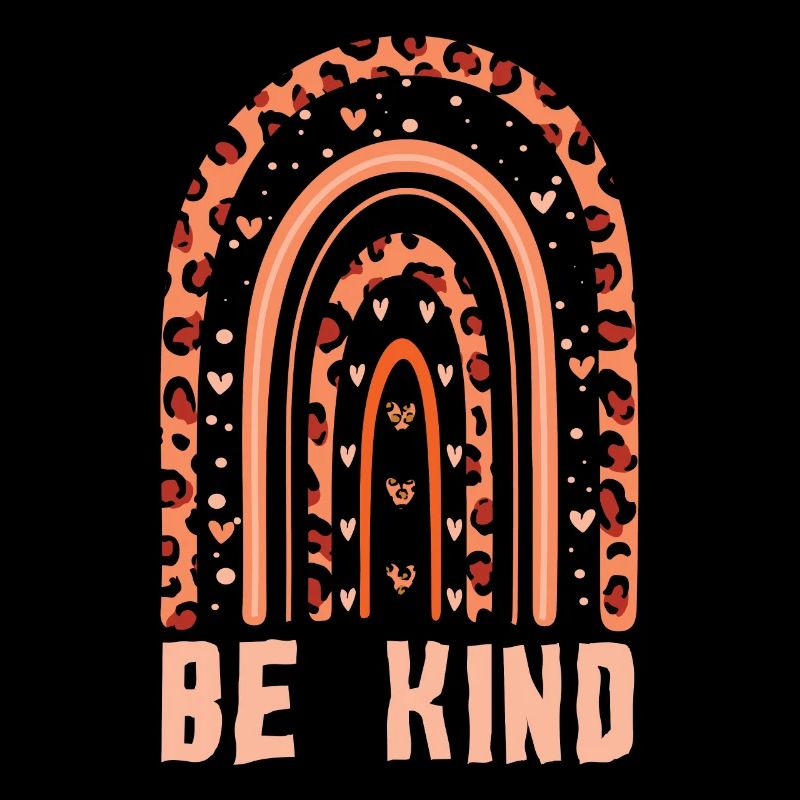 Orange Rainbow Kindness Awareness Unity Day
