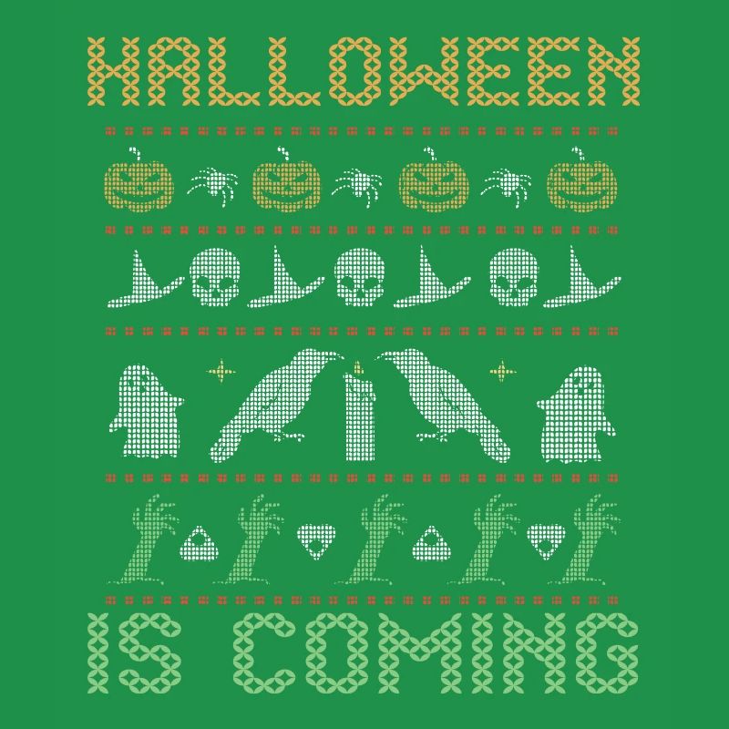 Stitch Pattern Horror Creatures à venir Halloween