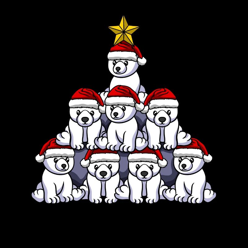 Polar Bear Christmas Tree