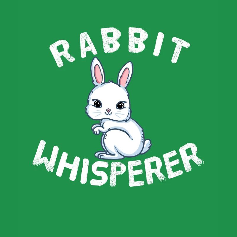 Funny Rabbit Lover Rabbit Whisperer