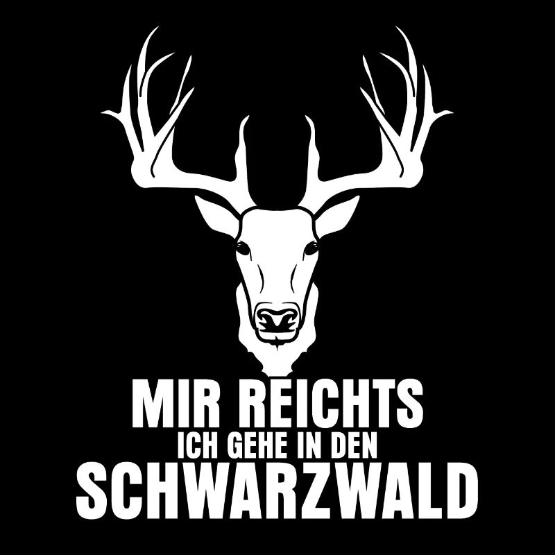 Schwarzwald Hirsch Geweih Bollenhut