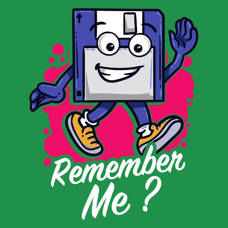 Programmeur Retro-diskette Disquette