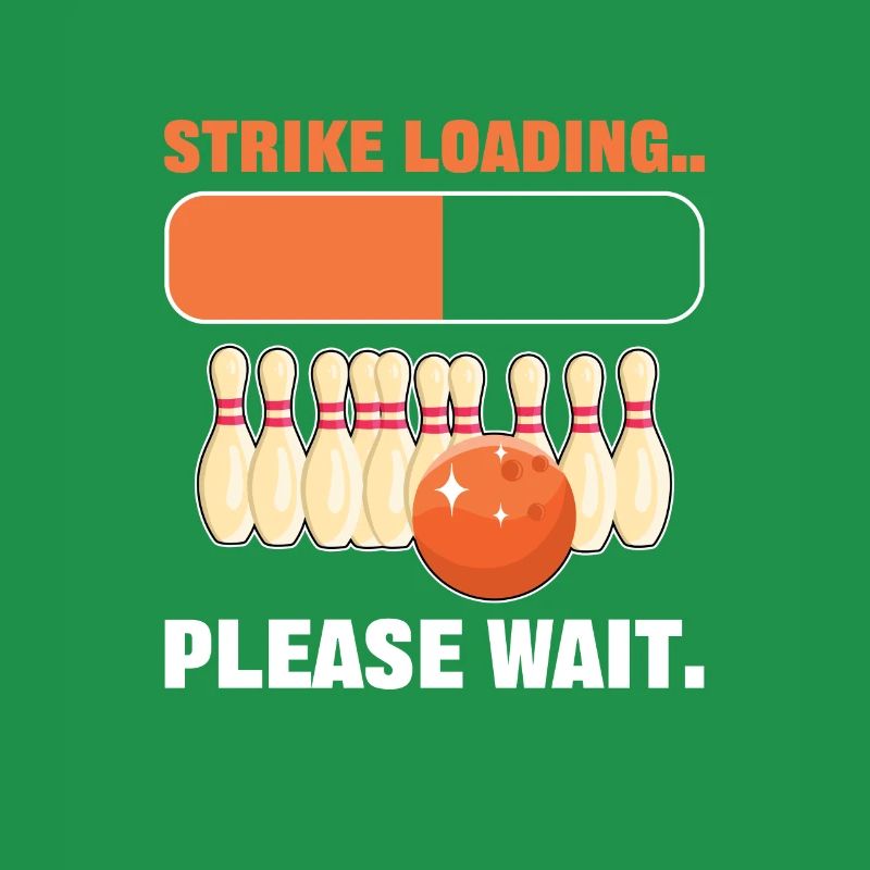 Strike Loading Please Wait Bowling Bowler
