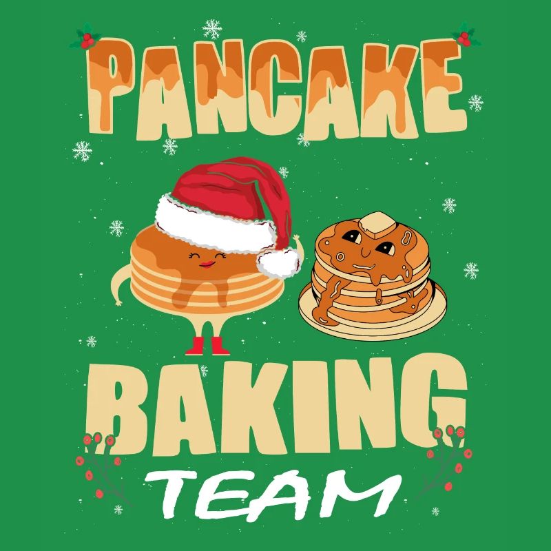 Christmas Pancake Pancake Baking