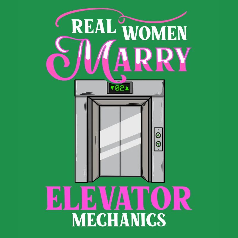 Elevator Elevator System Technician Woman Elevator Elevator