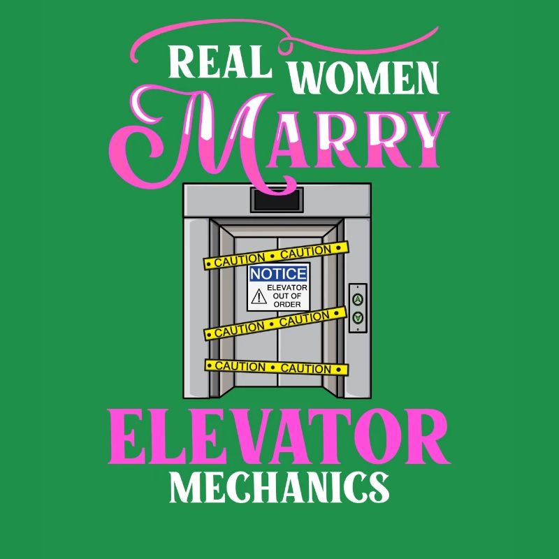 Elevator Elevator System Technician Woman Elevator Elevator