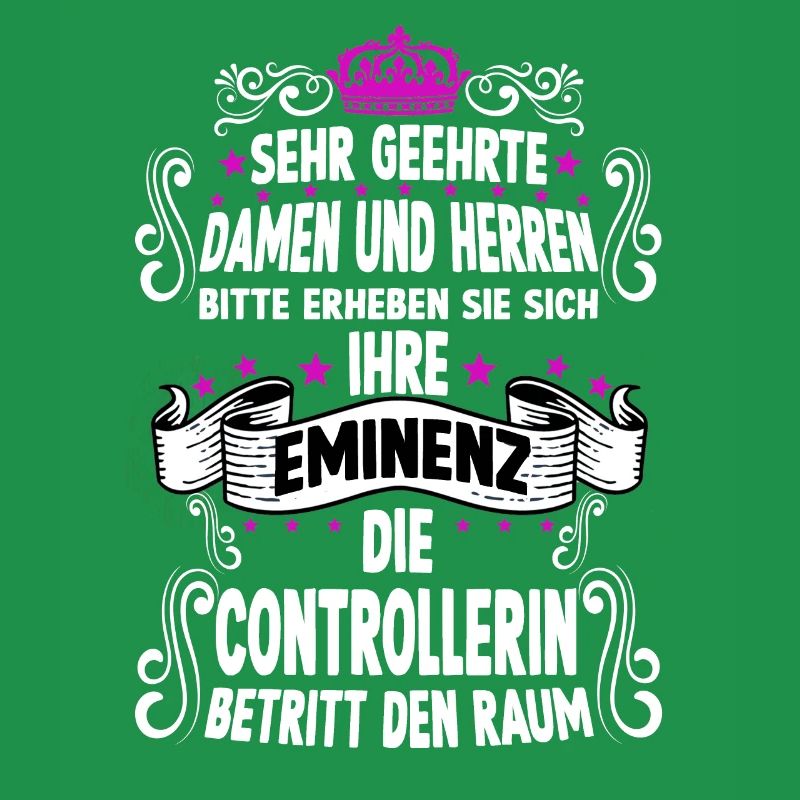 Controllerin T witziges Spruch Motiv Controllerin