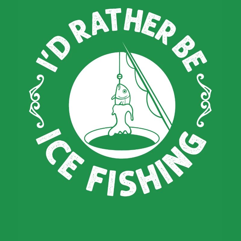 Eisfischen Fischer Eislöcher Eisbohrer Eis Fischen