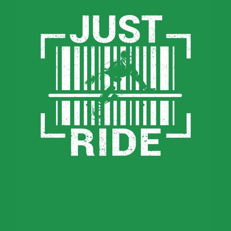 Barcode Just Ride Funny Snowboarding Lover