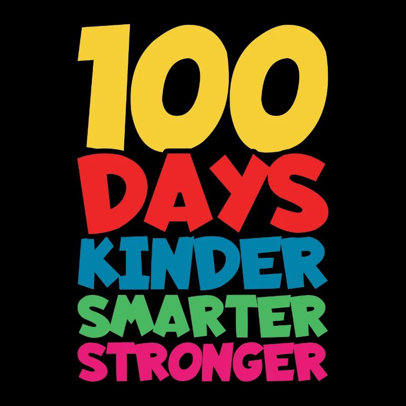 Kinder Smarter Strong 100e jour 100 jours d’école