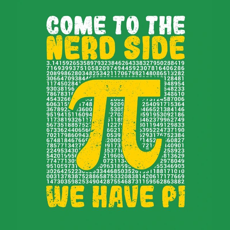 Venez à la page Nerd Nous avons Pi Day Math Nerd