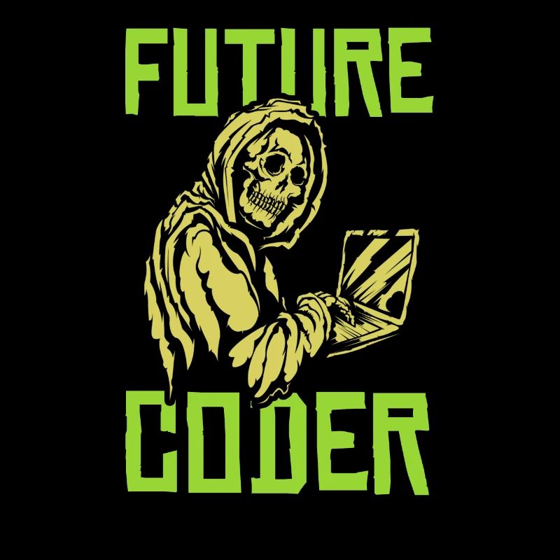 Développeur Codeur Programmeur Skull