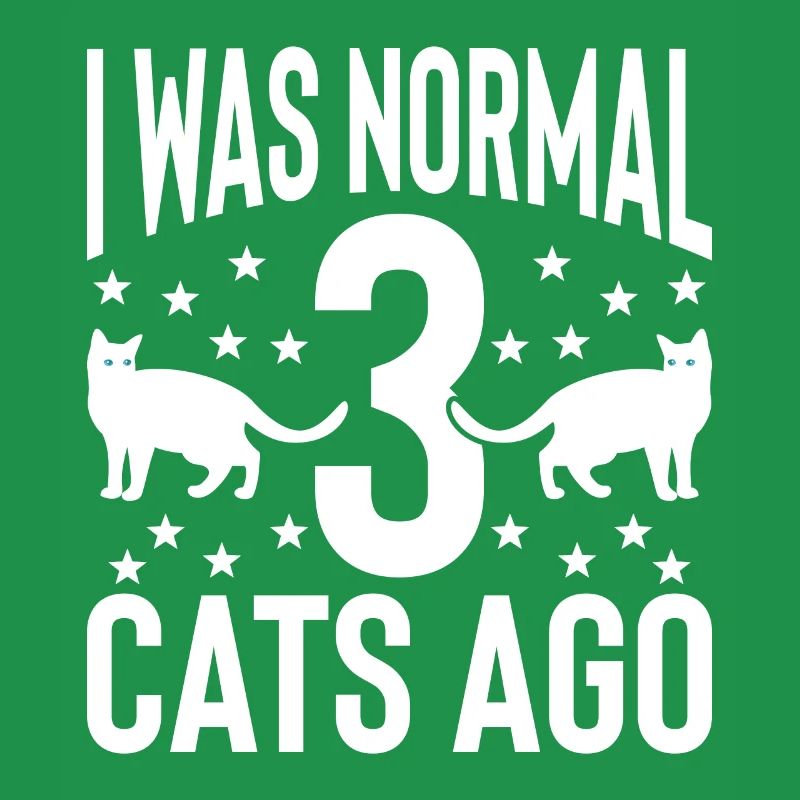 J’étais normal devant 3 chats