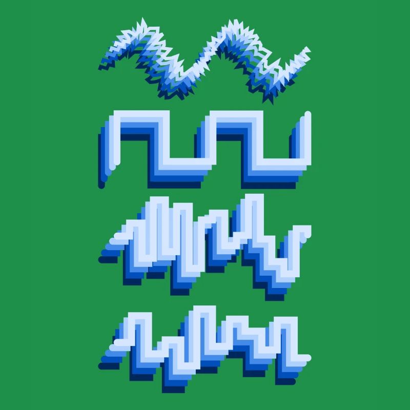 Synthesizer Synth Wavefroms