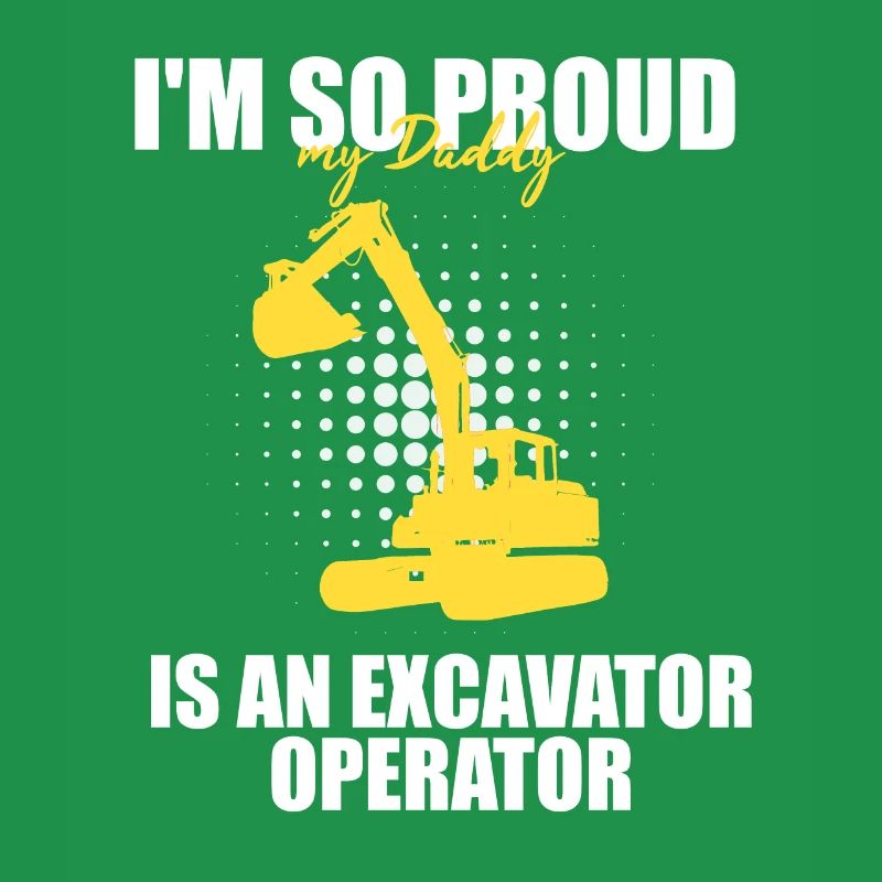 Back excavator construction for operators