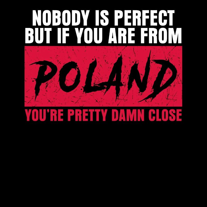 Pologne slogan Drapeau polonais Pole