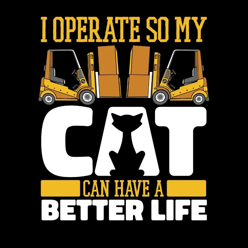 Forklift Forklift Driver Cat