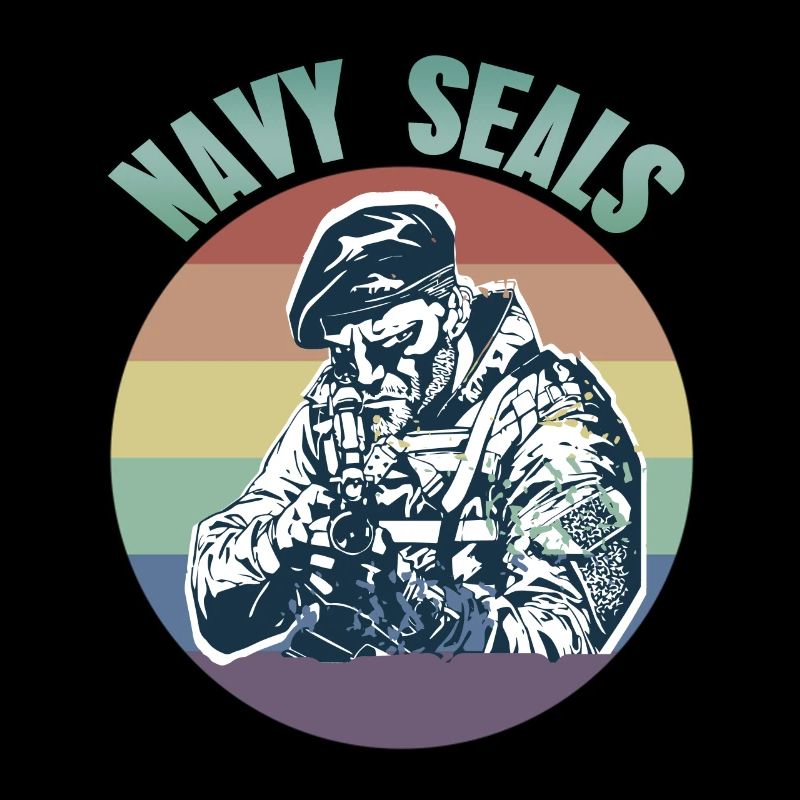 NAVY Seals Retro Proud Navy Army Designs