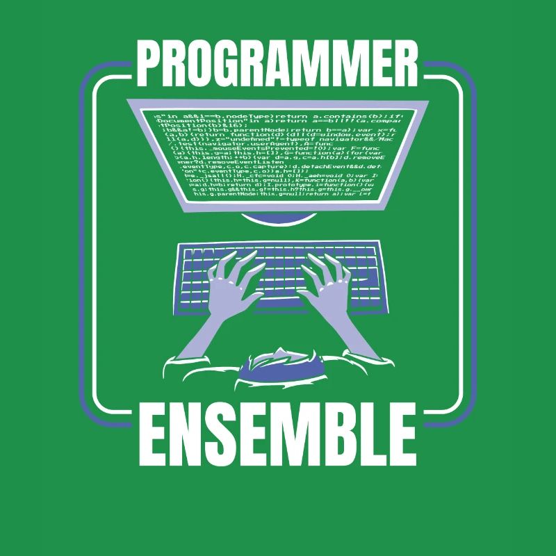 Développeur Coder Programmeur Ensemble
