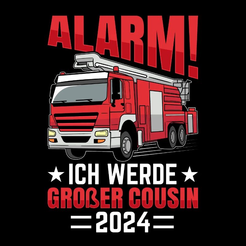Kinder Alarm Ich werde Großer Cousin 2024