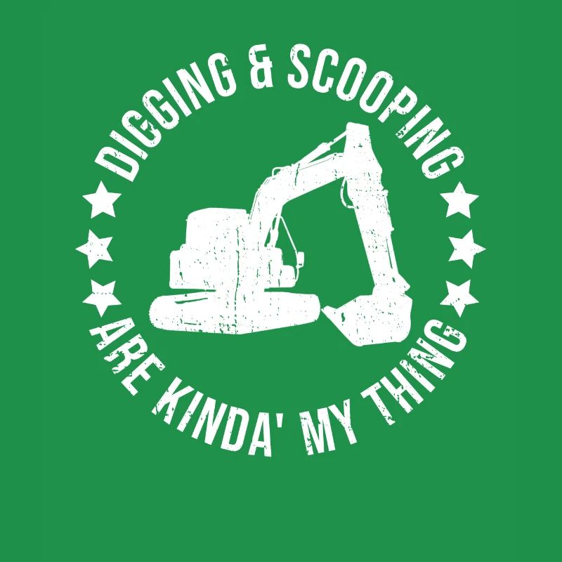 Bagger Sandbagger Baggerfahrer