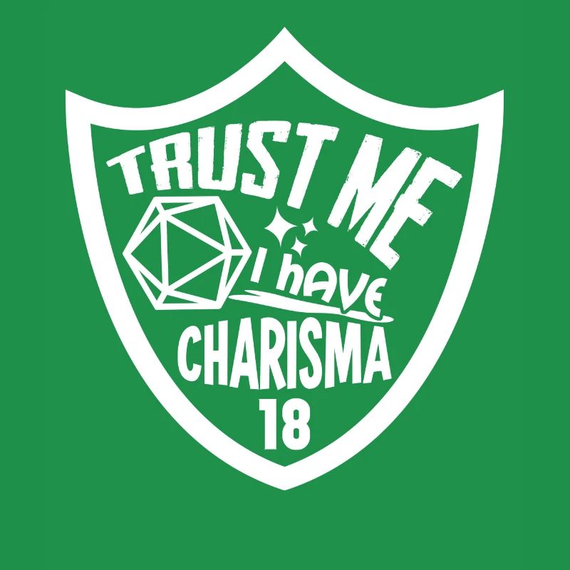 Tabletop Charisma RPG D20 Cube