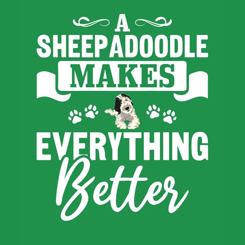 Sheepadoodle Doodle Dog