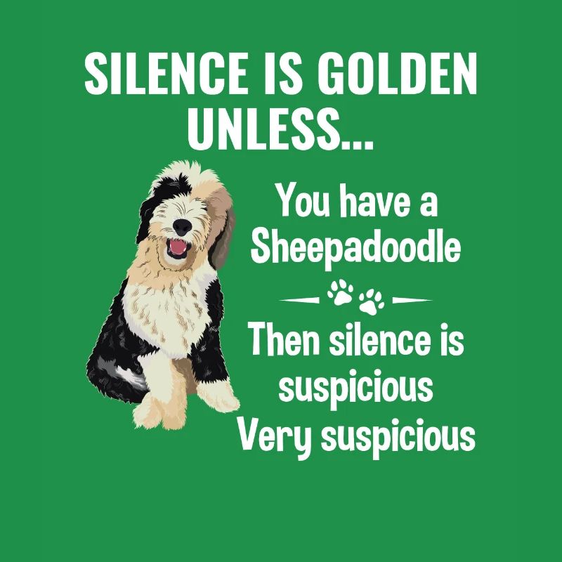 Sheepadoodle Doodle Dog