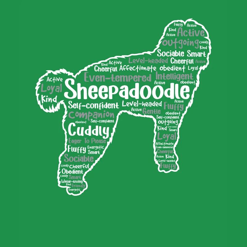 Sheepadoodle Doodle Dog
