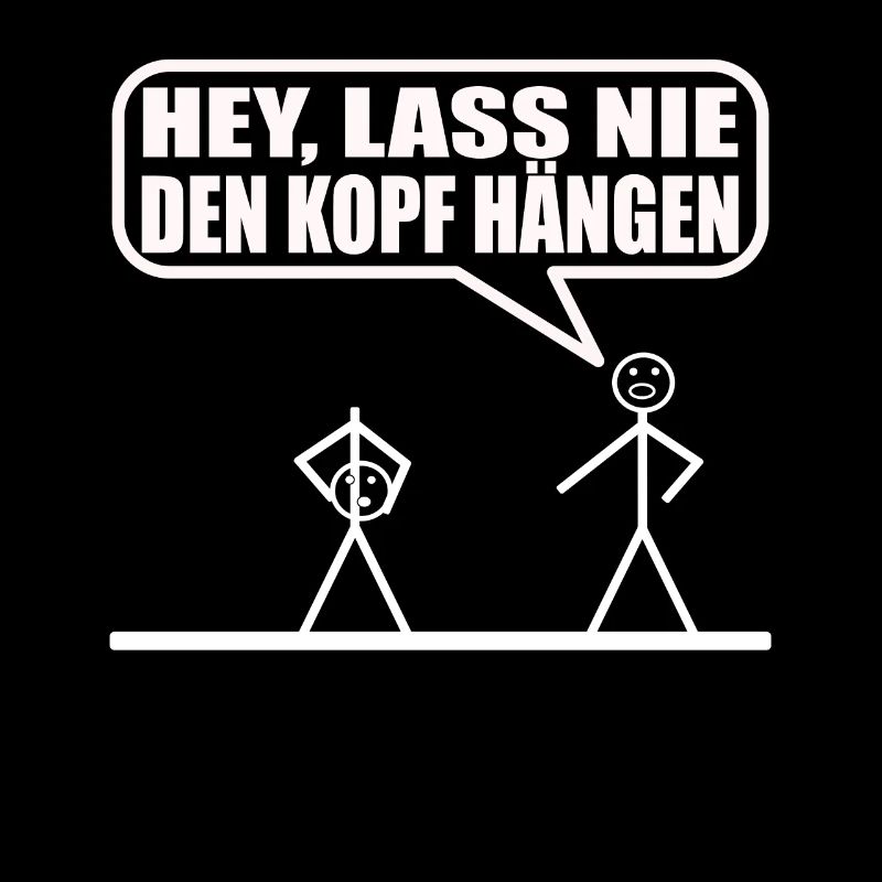 Funny stick figure
