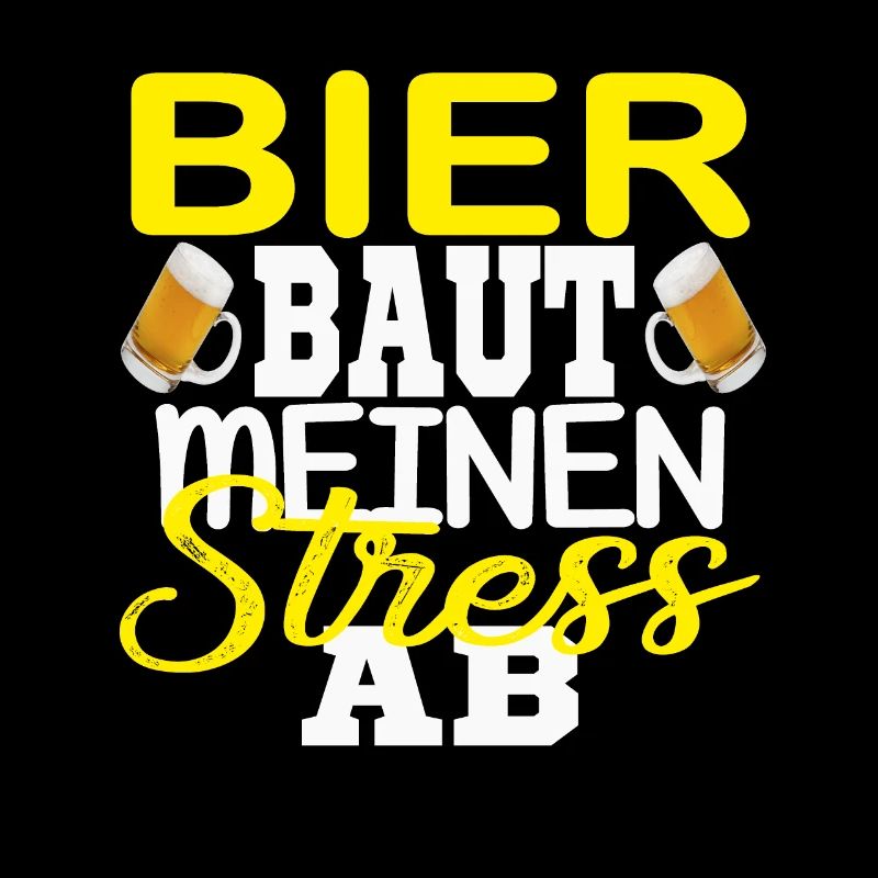 Bier Baut meinen Stress AB: Biertrinker Kostüm