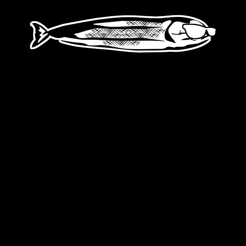 Sardine mit Sonnenbrille Hering