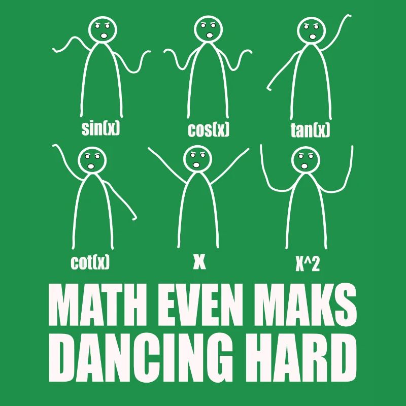 funny math dancing