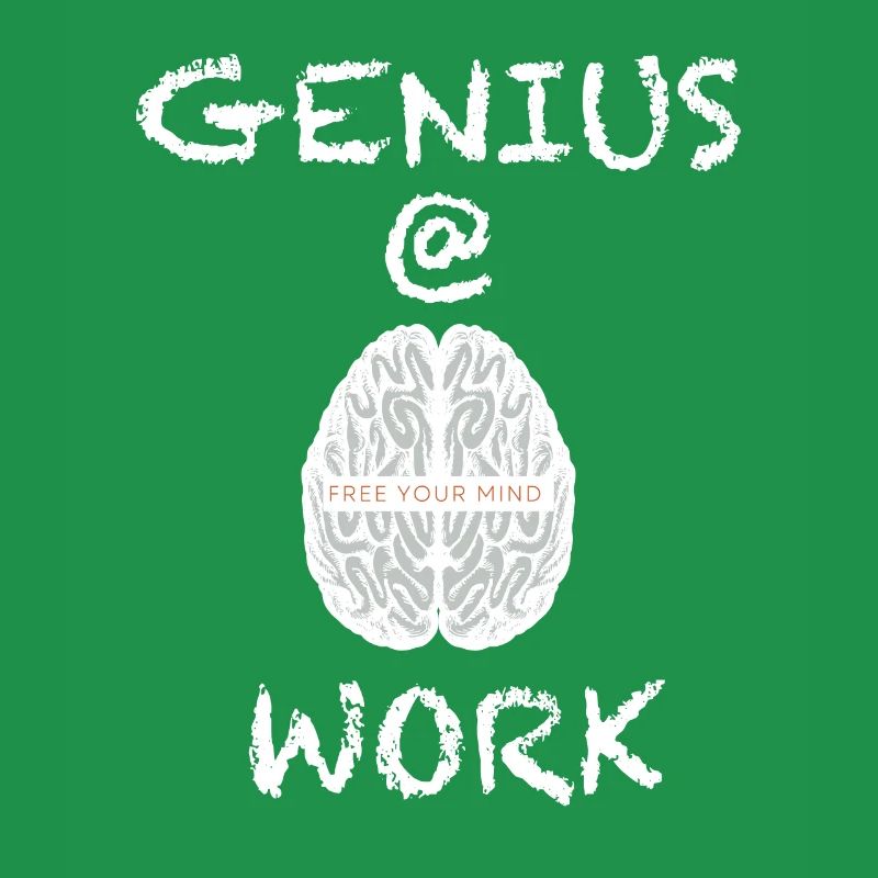 A genius at work as an engineer, as