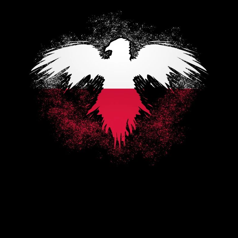 Drapeau polonais Eagle Pole Pologne