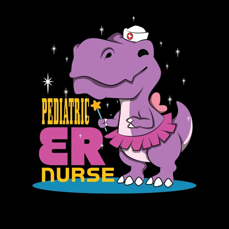 Kinderkrankenschwester T-Rex