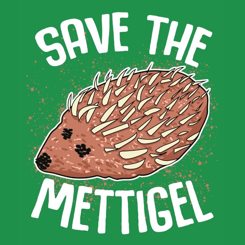 Mettigel Mettbrötchen Hackfleisch Mett
