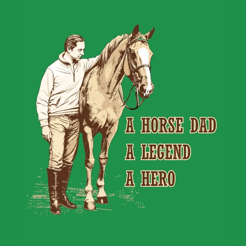 Ein Pferdevater, eine Legende, ein Held, ein Pferdeliebhaber