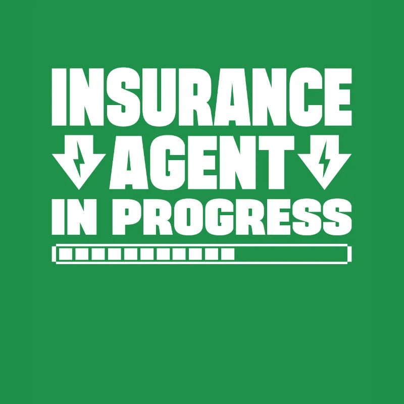 Insurance Agent In Progress Gift Idea