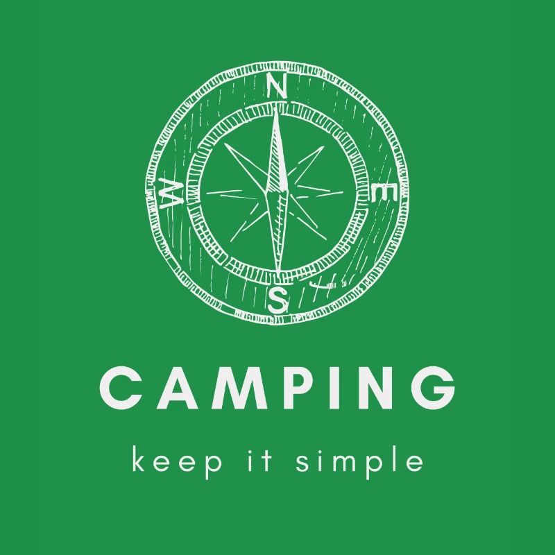 Camping Kompass keep it simple