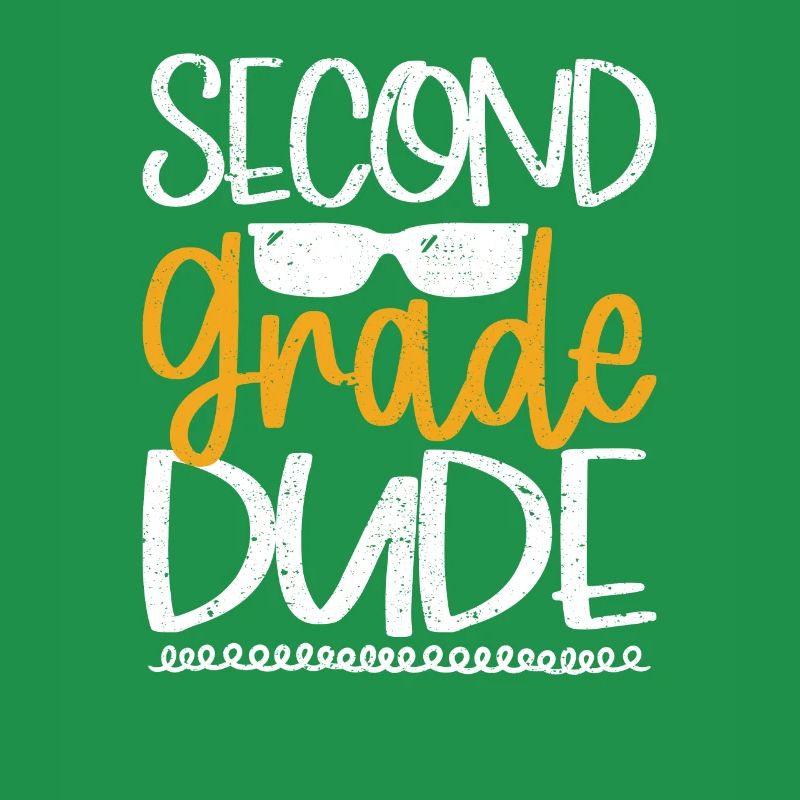 Second Grader Dude 2nd Graders Back to School