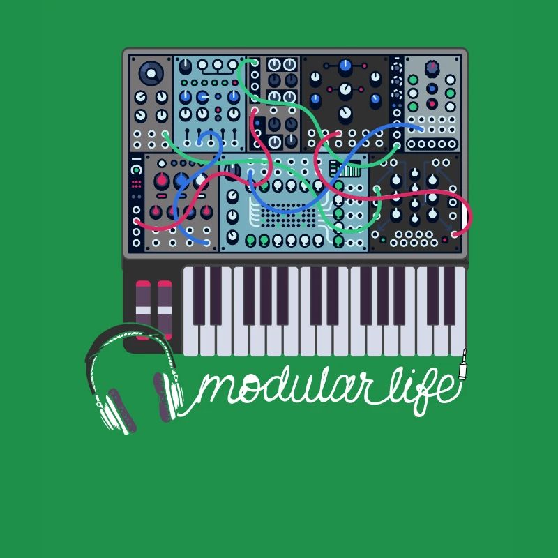 Modular Life Electronic Musical Synthesizer