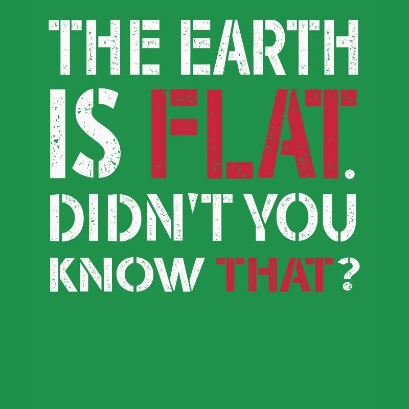 The Earth Is Flat Didn't You Know That?