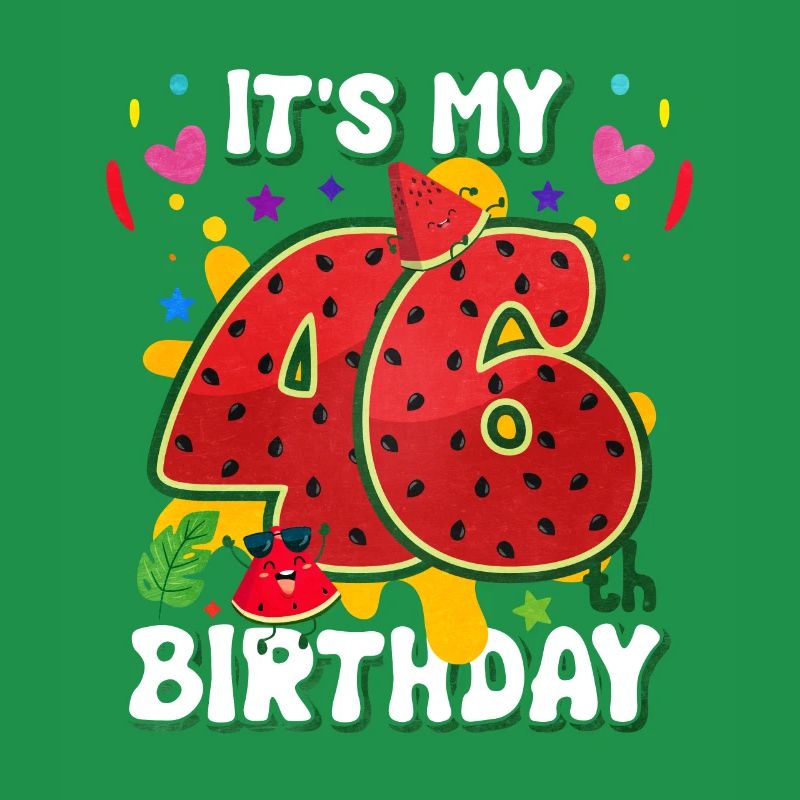 46e anniversaire Pastèque
