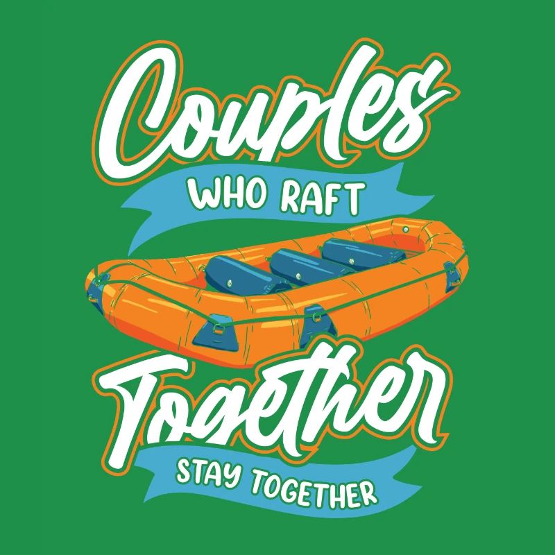 Rafting Paar
